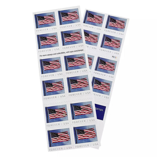 2019 U.S Flag Forever Stamps Booklet 100pcs