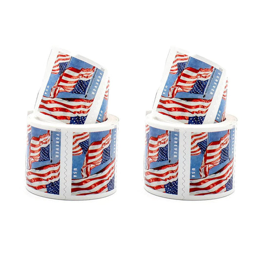2022 U.S Flag Forever Stamps Roll 100pcs